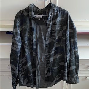 Express Small Boyfriend Button Up, Worn Once